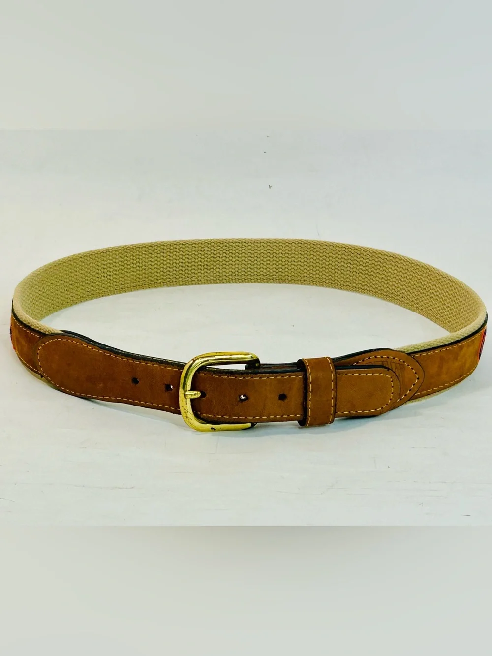 Zep-Pro Florida Gators Brown Leather Embroidered Logo Belt size 28